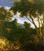 Jean-Baptiste Huysmans Mountainous Landscape oil on canvas